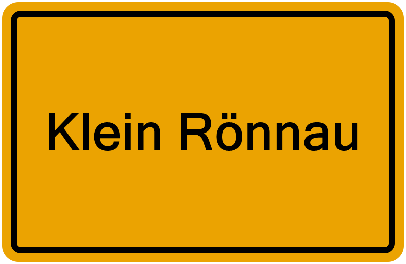 Handelsregisterauszug Klein Rönnau